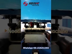 Bagaimana kain yang ditusuk jarum dibuat?