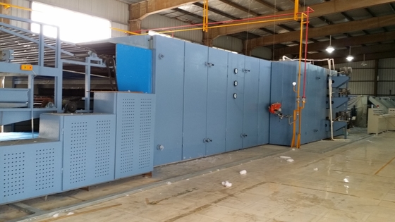 Nonwoven Geotextile Industry Drying Oven Machine 3X6m Untuk Soft Wadding