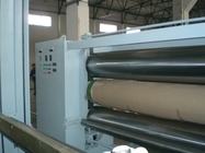 Profesional 5,5 M Fabric Tiga Roll Calender Machine, Nonwoven Fabric Making Machine