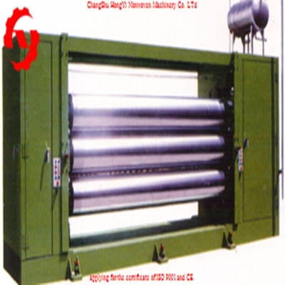 Konservasi Energi 4.5m Mesin Calendering Tekstil Non Woven Heat Embossing On Fabric