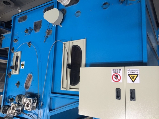 Automatic Polyester Vibrating Hopper Feeder Dengan Evener Roller / Stripper