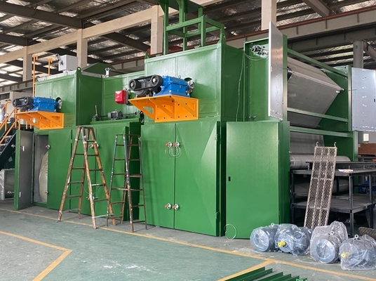 Industri Geotekstil Non Woven Mesin Pengeringan Oven Soft Wadding