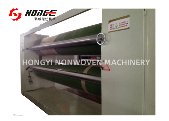 Mudah Operasi Mesin Pengisar Kalender Tiga Roller Untuk Mesin Tekstil Nonwoven