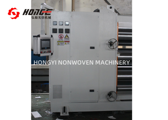 Mesin Setrika Kalender Tiga Rol Untuk Mesin Tekstil Nonwoven
