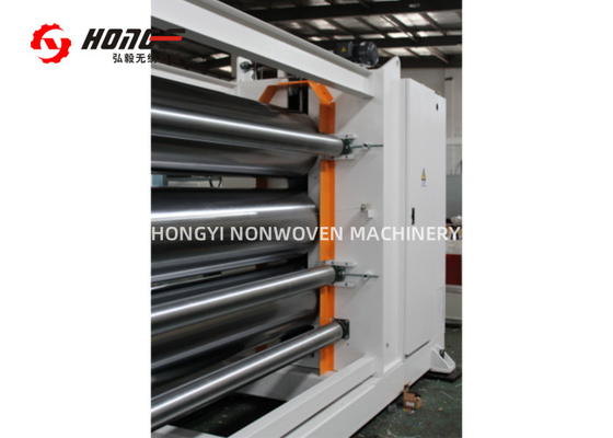 Mesin Setrika Kalender Tiga Rol Untuk Mesin Tekstil Nonwoven
