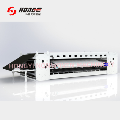 Clamp On Cross Lapper Machine Untuk Produksi Tekstil Line