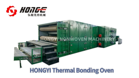 Industri Geotekstil Non Woven Mesin Pengeringan Oven Soft Wadding