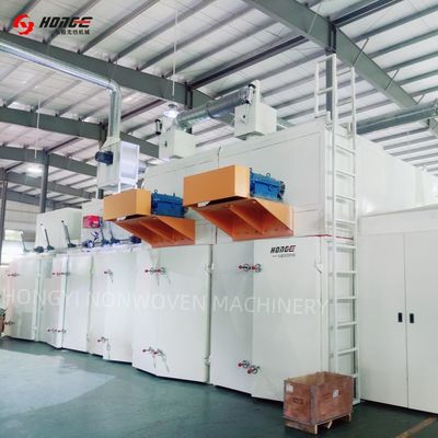 Mesin Oven Ikatan Termal Non Woven ISO9001 Untuk Produk Wadding Lembut