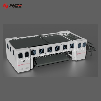 Polyester / PP Fiber Cross Lapper Machine 2900mm Untuk Pembuatan Karpet